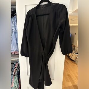 J.Crew suiting wrap dress